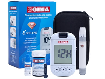 KIT COMPLETO GLUCOMETRO GIMA