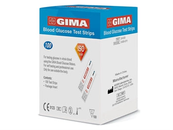 STRISCE GLUCOSIO PER  GLUCOMETRO GIMA