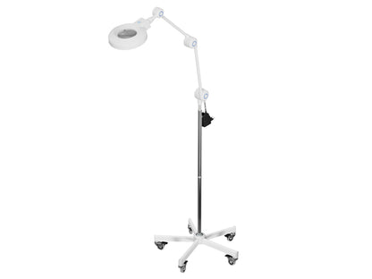 LAMPADA CON LENTE GIMANORD PLUS LED SU CARRELLO